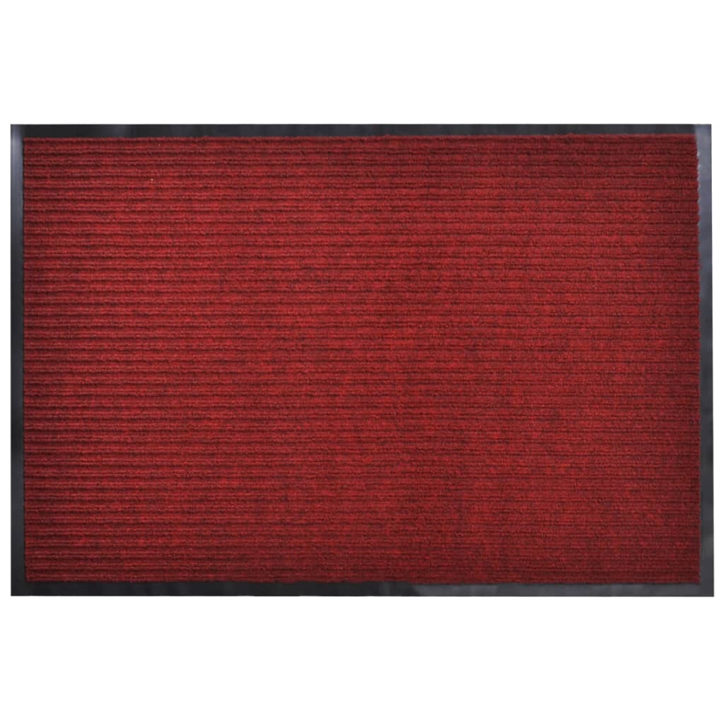 Vidaxx paillasson 90x120 cm PVC rouge