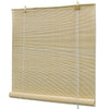 Vidaxl rouleau aveugle 80x160 cm bambou naturel