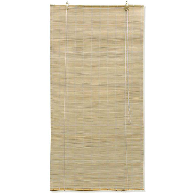 Vidaxl rouleau aveugle 80x160 cm bambou naturel