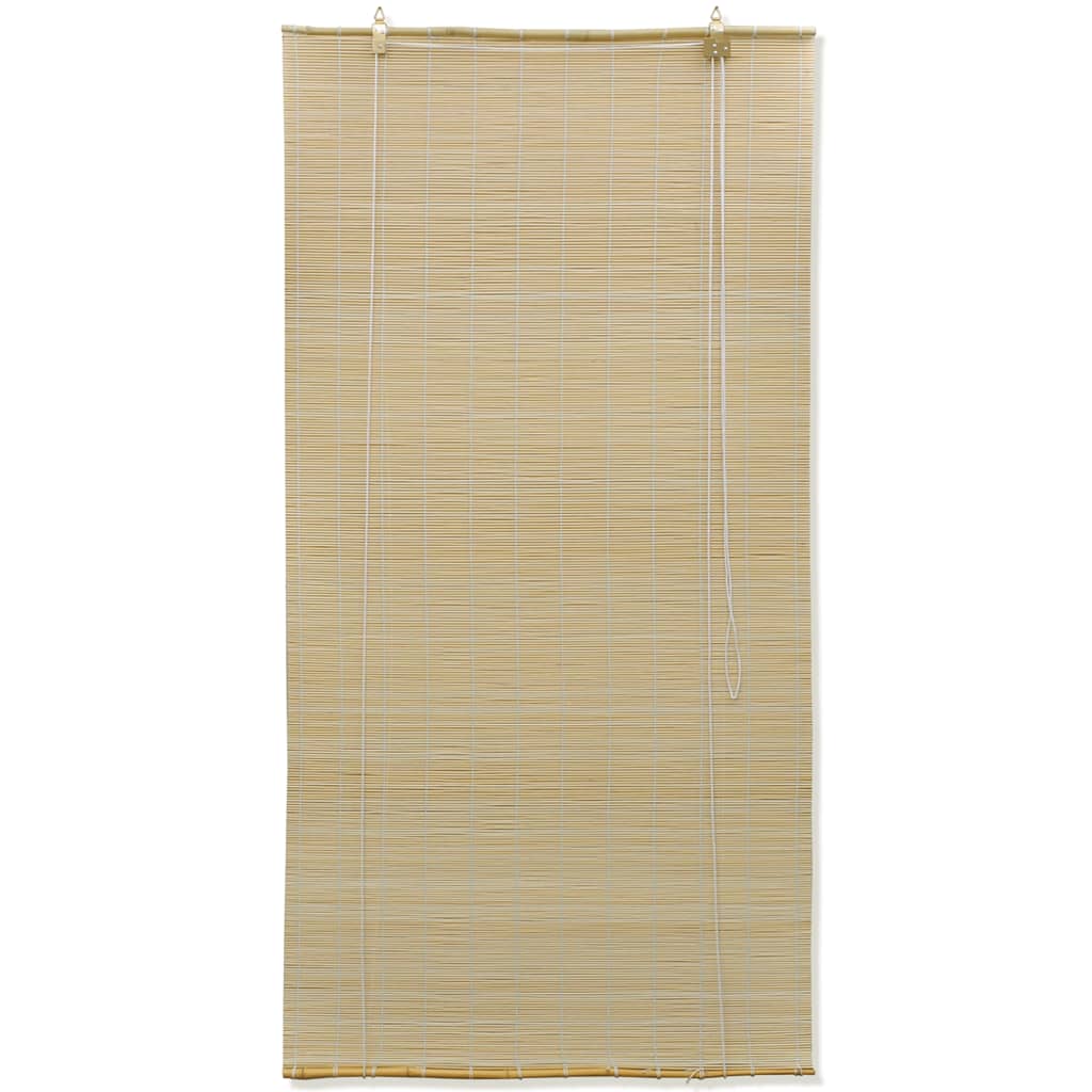 Vidaxl rouleau aveugle 100x160 cm bambou naturel