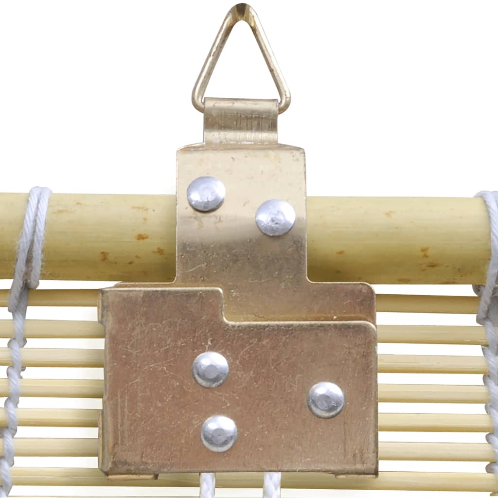 Vidaxl rouleau aveugle 100x160 cm bambou naturel