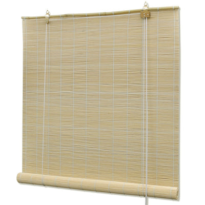 Vidaxl rouleau aveugle 120x160 cm bambou naturel