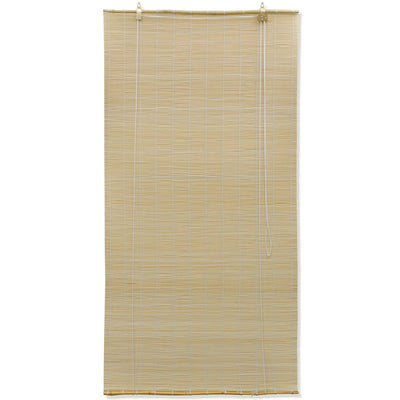 Vidaxl rouleau aveugle 120x160 cm bambou naturel