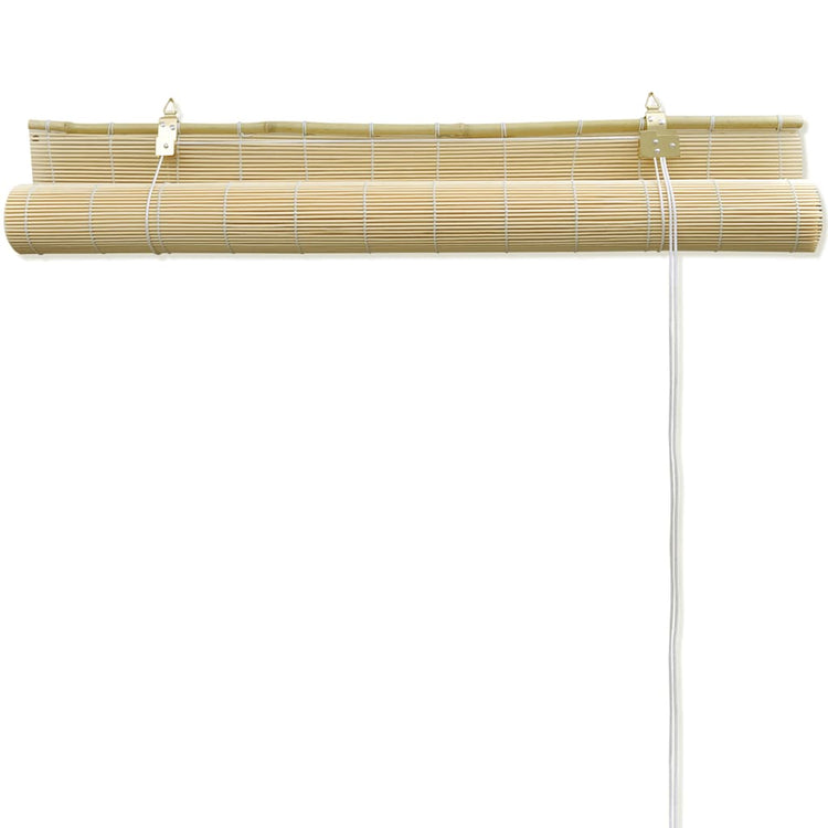 Vidaxl rouleau aveugle 120x160 cm bambou naturel
