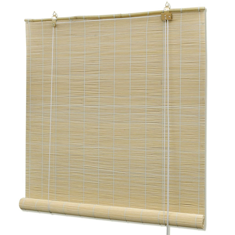 Vidaxl rouleau aveugle 120x220 cm bambou naturel