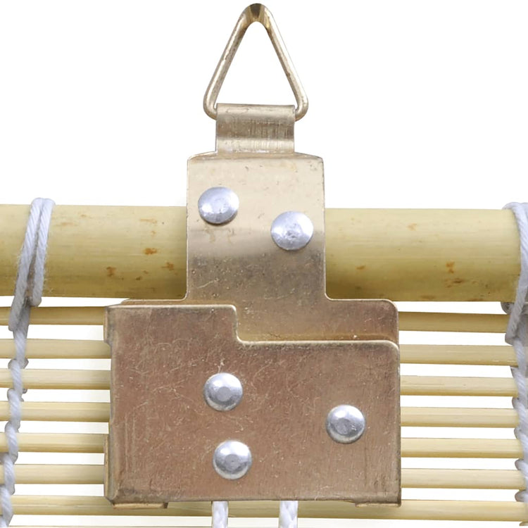 Vidaxl rouleau aveugle 120x220 cm bambou naturel
