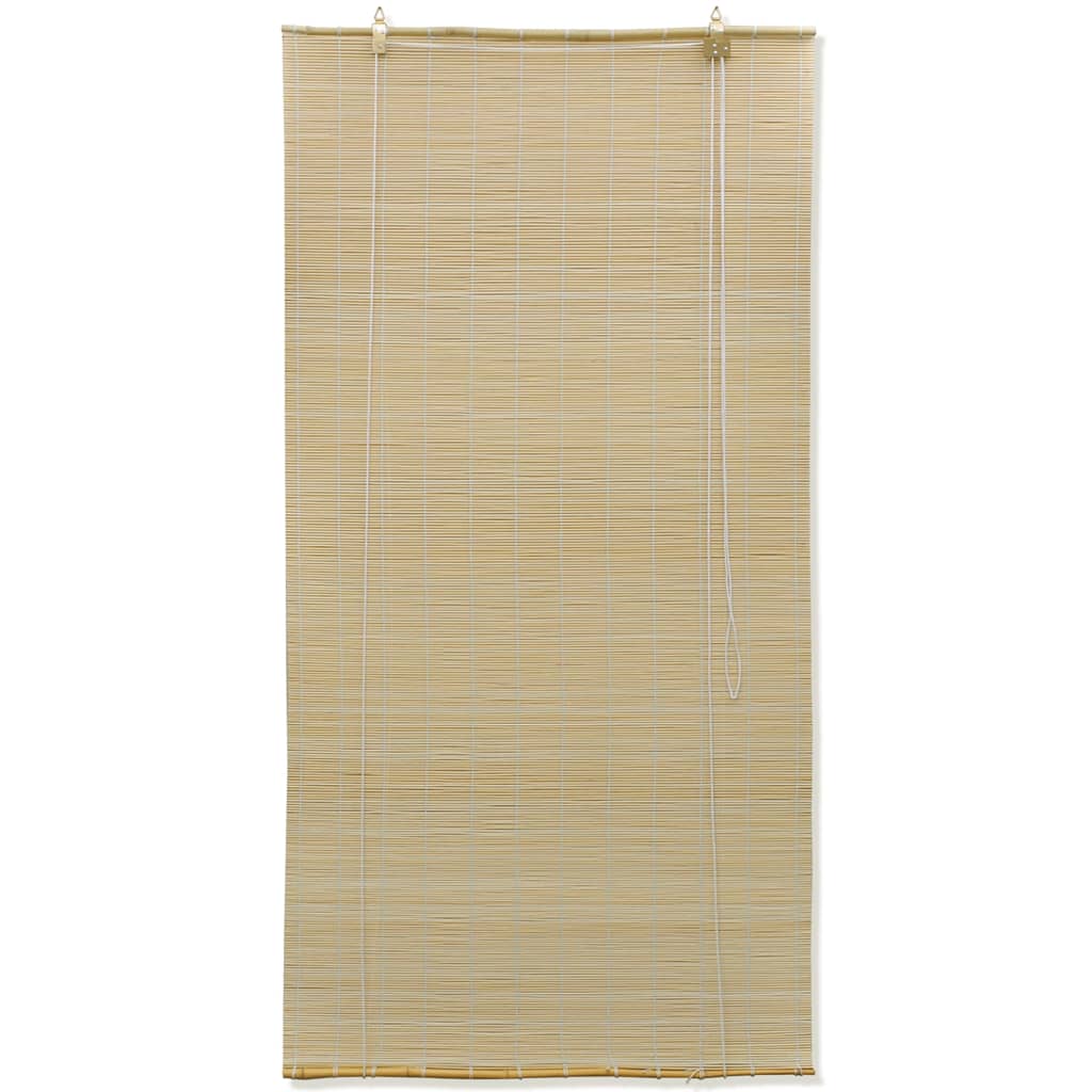 Vidaxl rouleau aveugle 150x220 cm bambou naturel