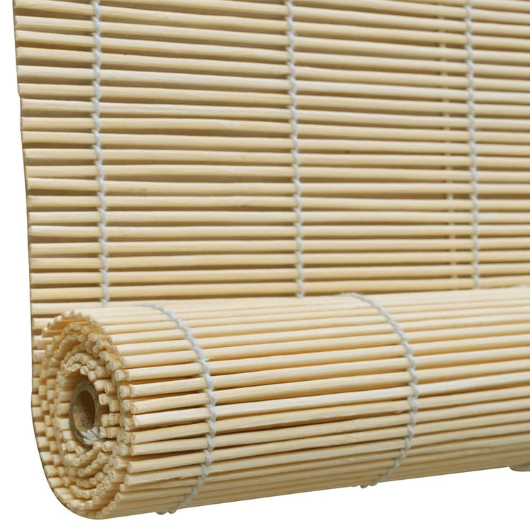 Vidaxl rouleau aveugle 150x220 cm bambou naturel