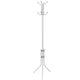 Vidaxl manteau rack de métal blanc