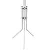 Vidaxl manteau rack de métal blanc