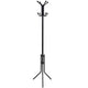 Vidaxl manteau rack métal noir