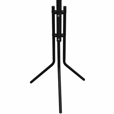 Vidaxl manteau rack métal noir