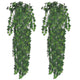 Vidaxl Plantes artificielles 2 Strikop 90 cm verts