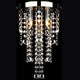 Vidaxl Plafond lampe avec des perles de cristal métal