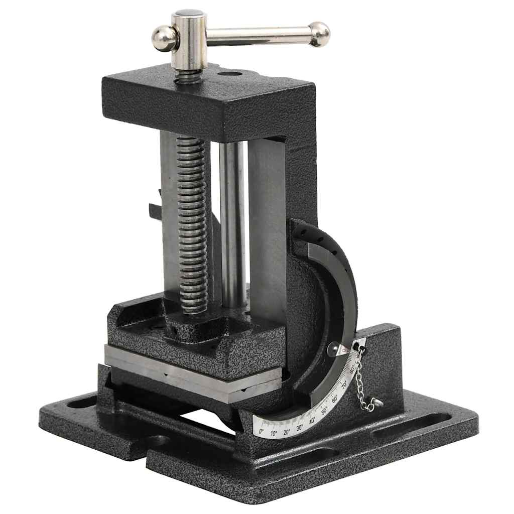 Vidaxl vice inclinable manuellement 110 mm
