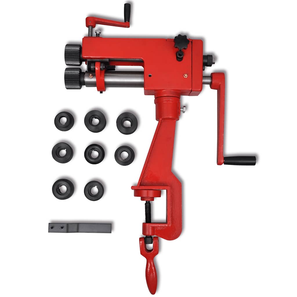 Machine de perles de tube vidaxl manuellement