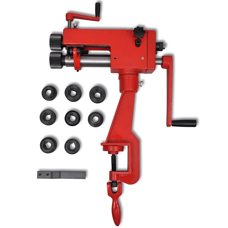 Machine de perles de tube vidaxl manuellement