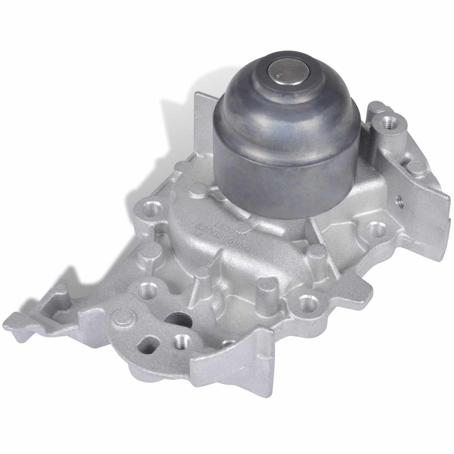 Pompe à eau VidaXL métal argenté