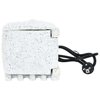 Vidaxl Garden Stop Contact with Time Switch Stone artificiel