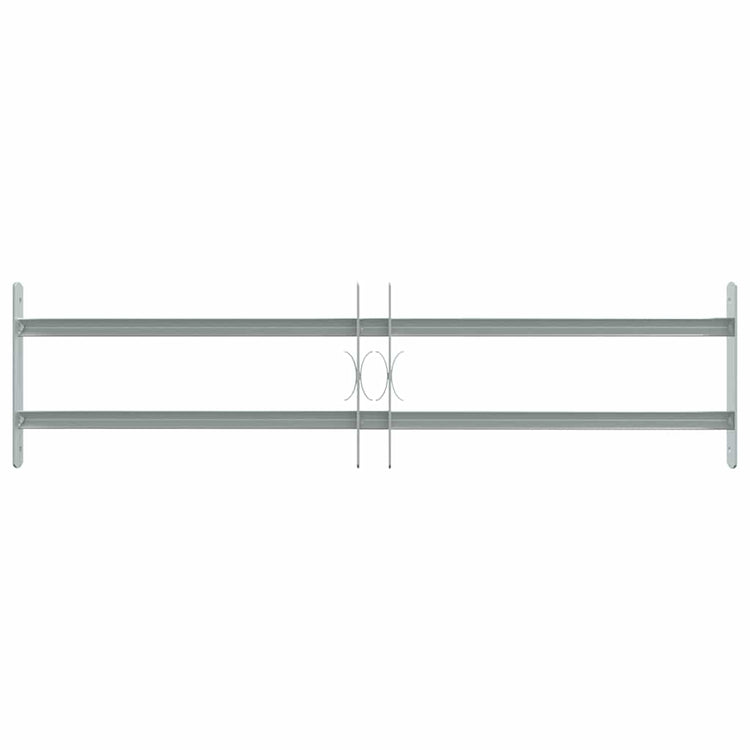 Protection de la fenêtre Vidaxl réglable avec 2 rames croisées 700-1050 mm