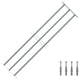 Protection des fenêtres Vidaxl réglable avec 3 RODS CROSS-RODS 1000-1500 mm