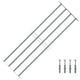 Protection de fenêtre Vidaxl réglable avec 4 RODS CROSS-RODS 1000-1500 mm