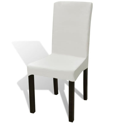 Vidaxl 6 STED Couverte Crème Stretch Stretch - Color