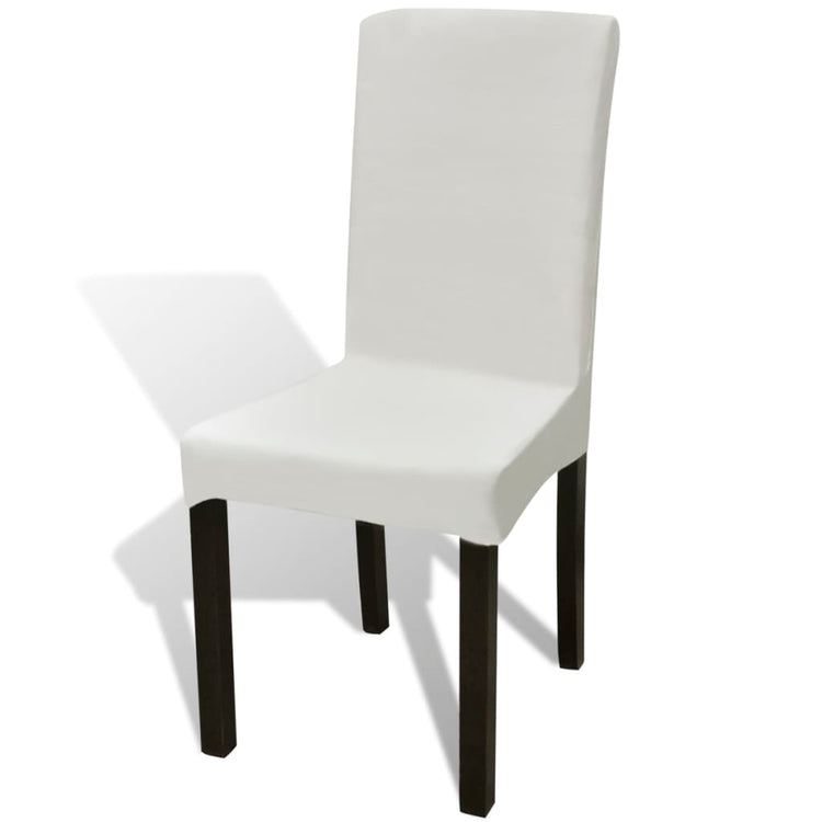 Vidaxl 6 STED Couverte Crème Stretch Stretch - Color