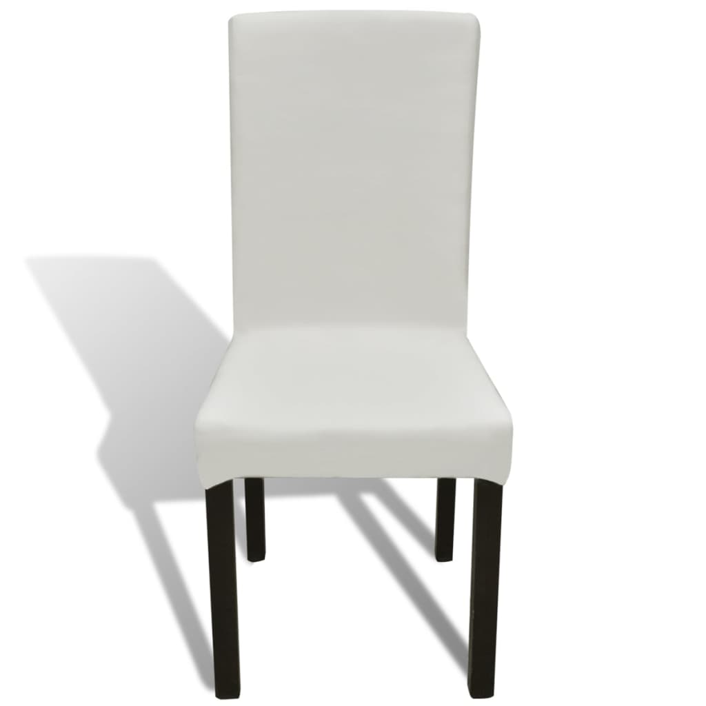 Vidaxl 6 STED Couverte Crème Stretch Stretch - Color