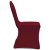 Couverture vidaxl pour chaises 50 pièces (rouge en rouge)