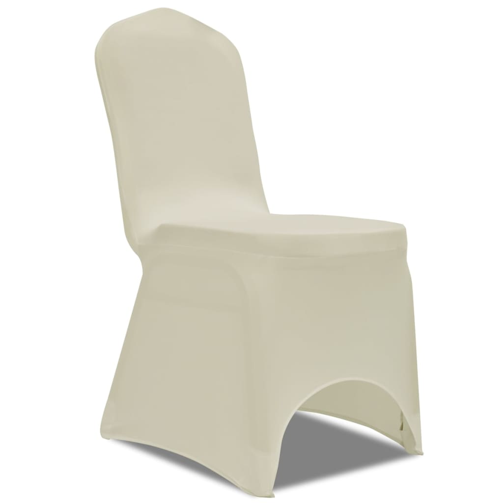 Couvercle vidaxl pour chaises 50 pièces (crème)