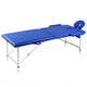 Table de massage vidaxl avec 2 zones
