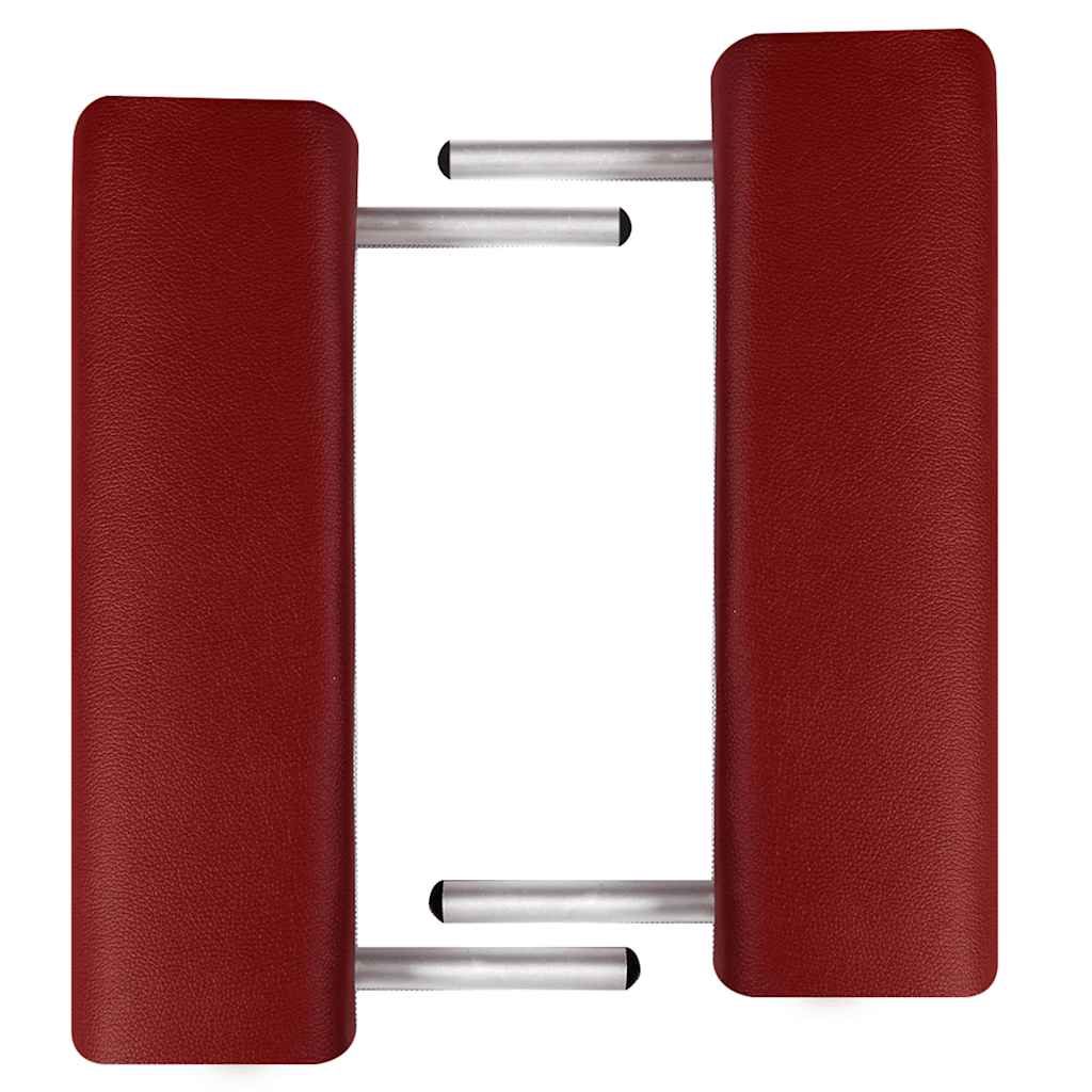 Table de massage vidaxl avec 2 zones
