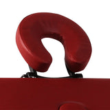 Vidaxl Massage pliable Tableau 3 zones avec cadre en aluminium (rouge) - afbeelding 3