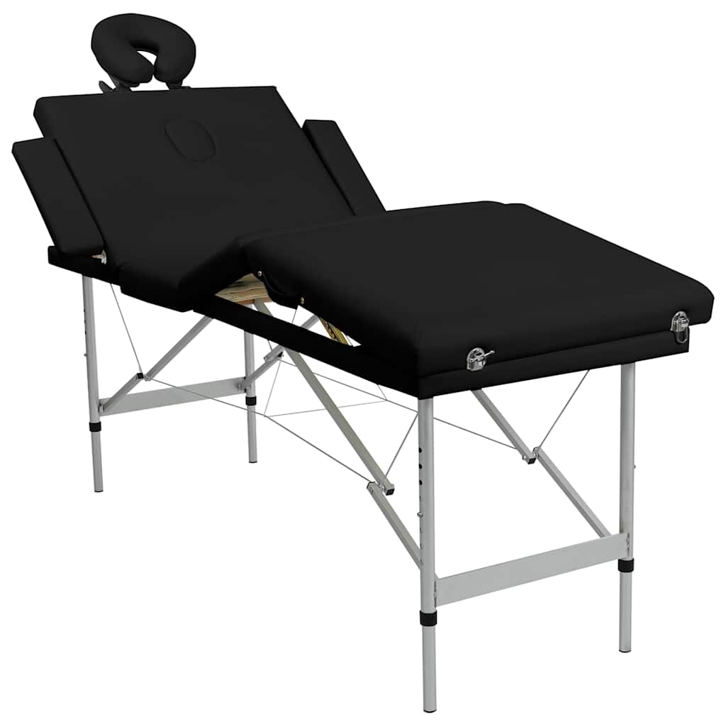 Table de massage vidaxl avec 4 zones