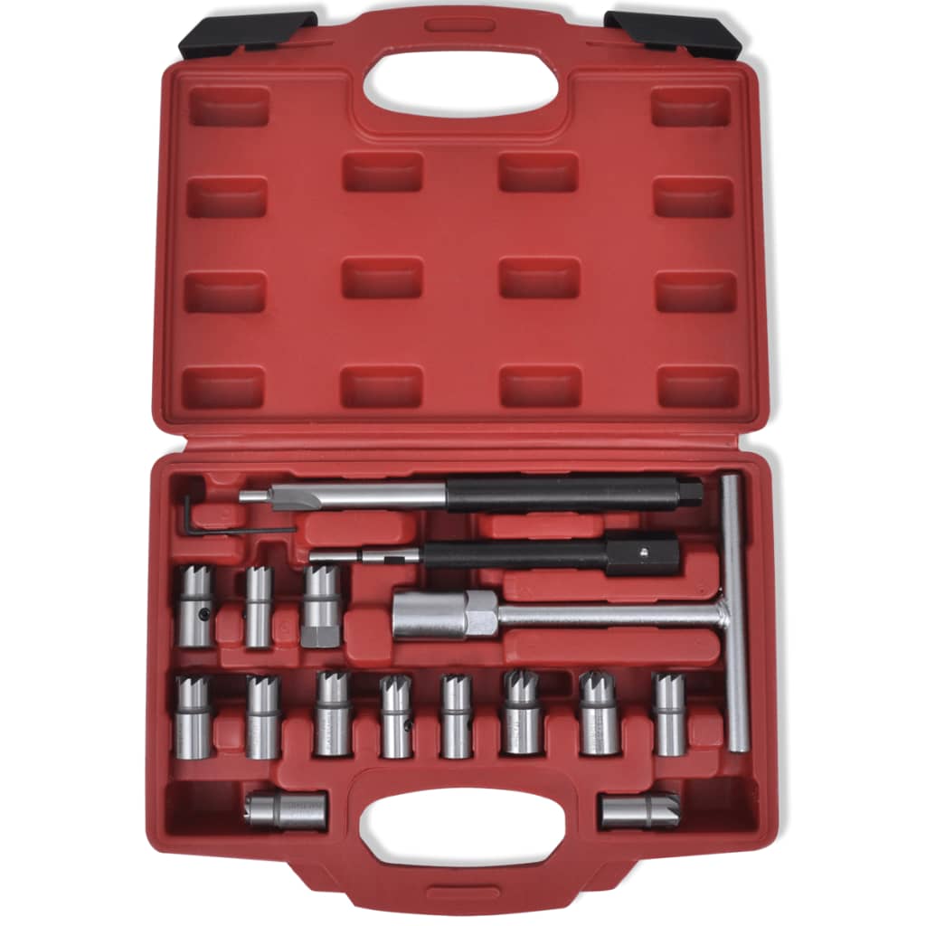 Ensemble de maintenance du siège enraginant Vidaxl Diesel (17 pièces)