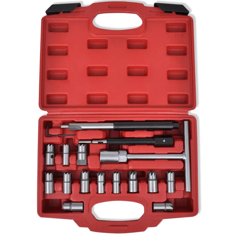 Ensemble de maintenance du siège enraginant Vidaxl Diesel (17 pièces)