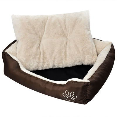 Panier de chien vidaxl avec oreillers LED