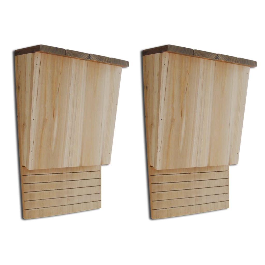 Armoires de chauve-souris vidaxl 2 pcs 22x12x34 cm