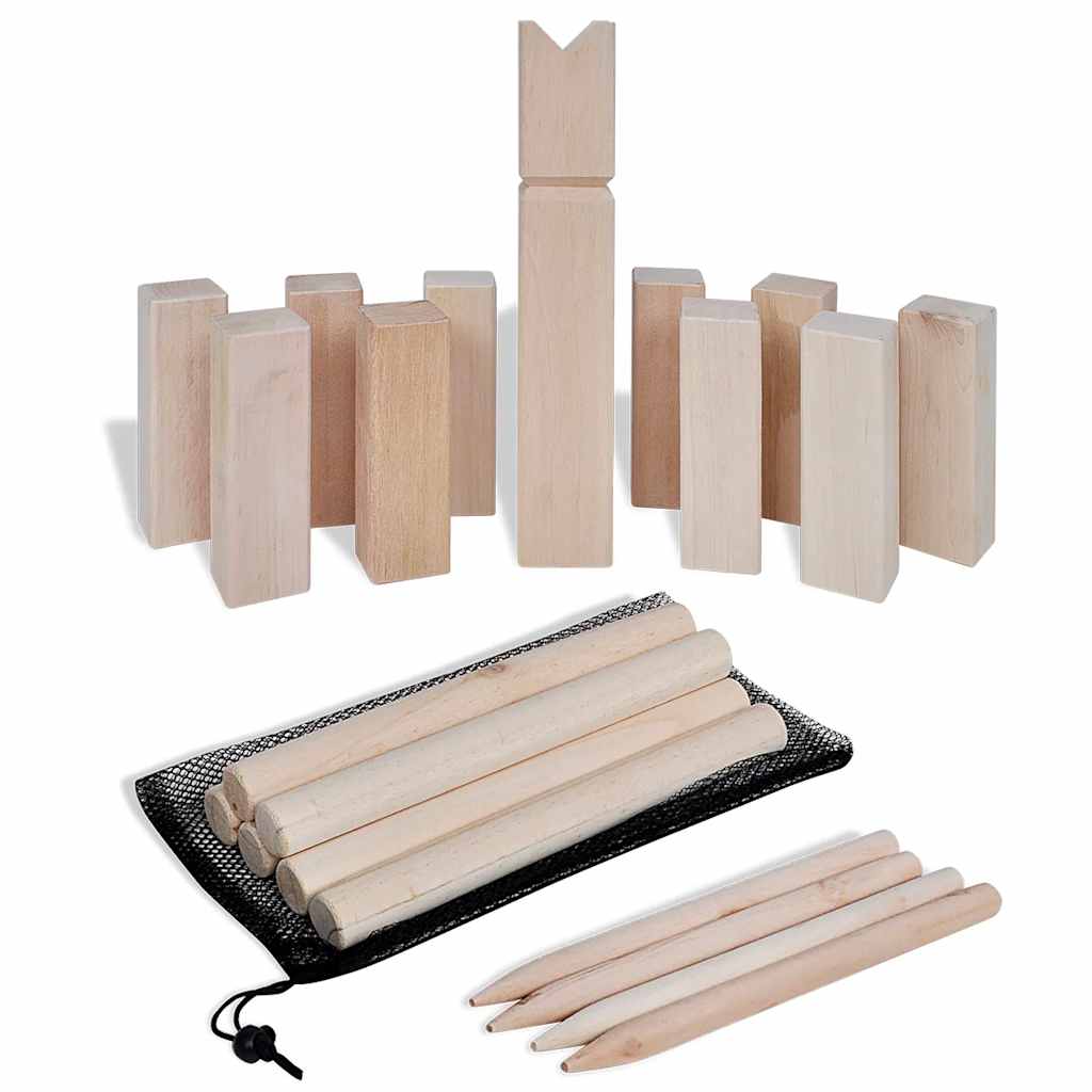 Set de jeu en bois vidaxl