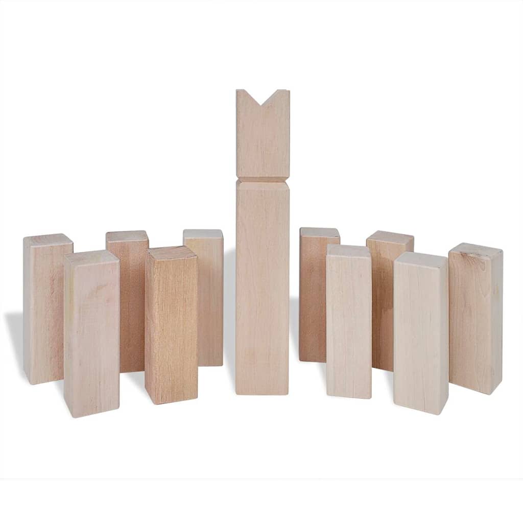 Set de jeu en bois vidaxl