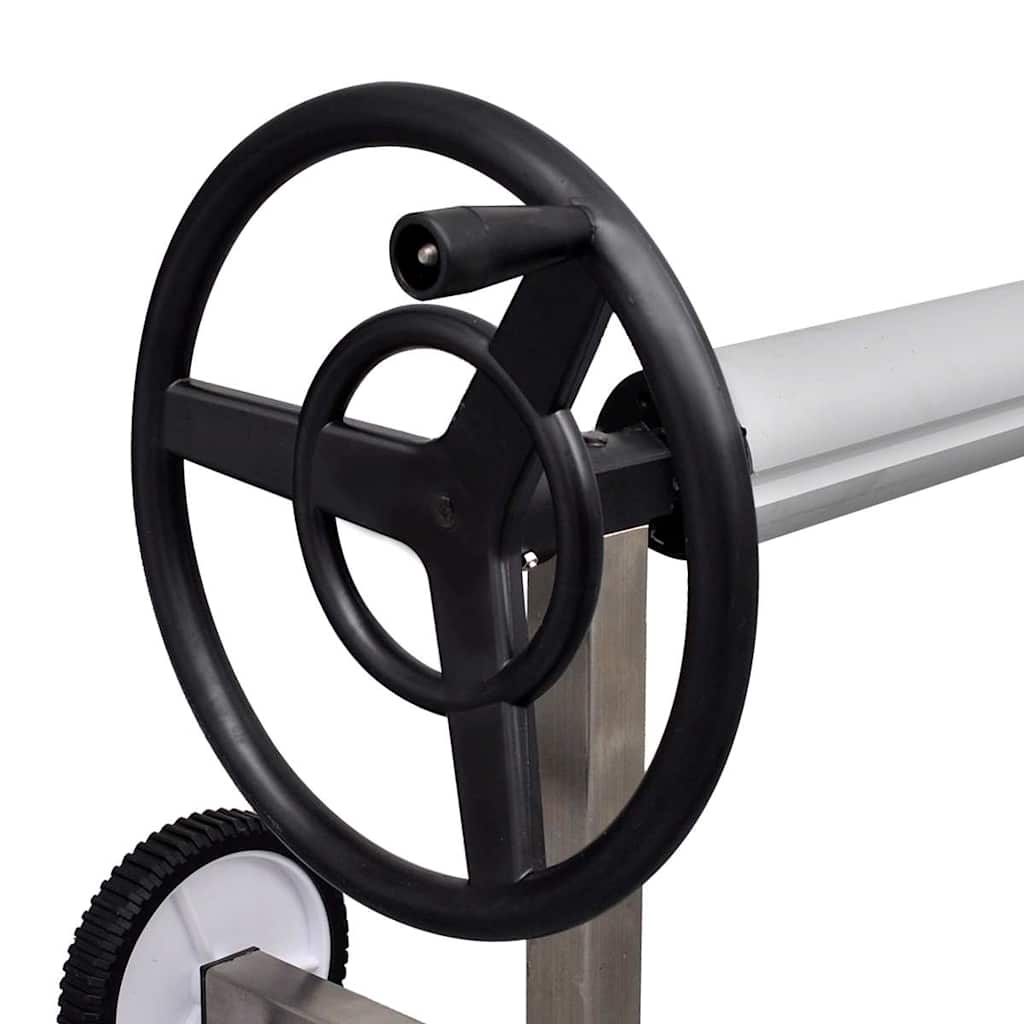 Enrouleur de couverture de piscine Vidaxx avec cadre en acier inoxydable