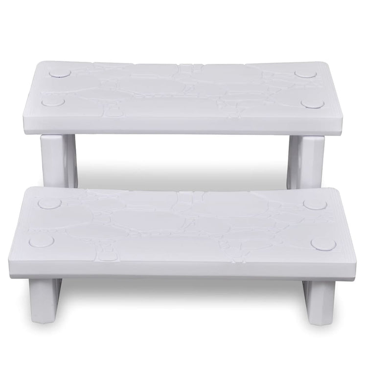 Vidaxl splash blanc