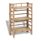 Vidaxl Plant Rack Bamboo avec 3 planches