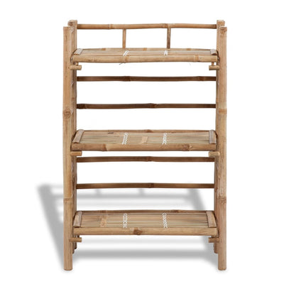 Vidaxl Plant Rack Bamboo avec 3 planches