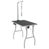 Vidaxl Portable Dog Dog Deal Table avec roues