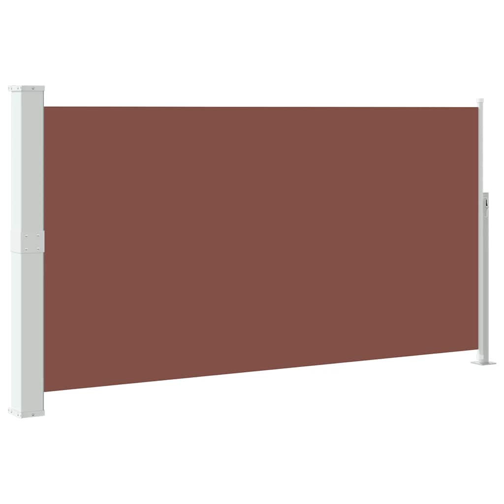 Écran de jardin vidaxl extensible 160x300 cm brun