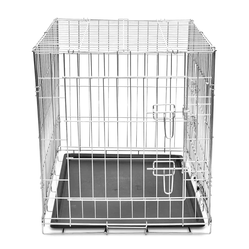 Vidaxl Dog Bank pliable m métal