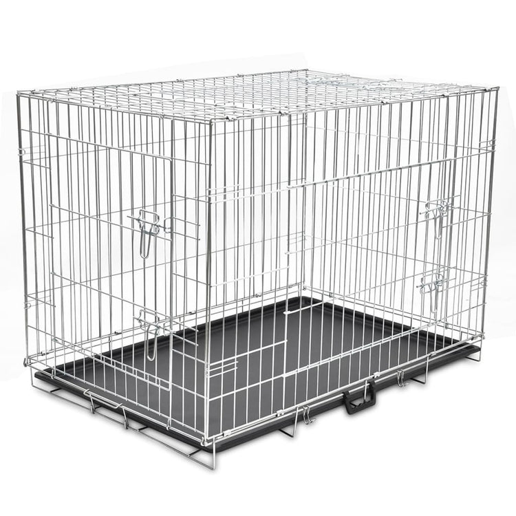 Vidaxl Dog Bank pliable xl métal