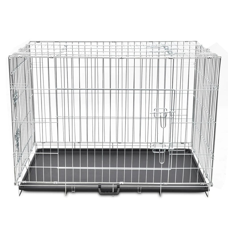 Vidaxl Dog Bank pliable xl métal